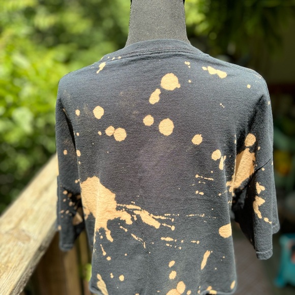 Vintage Wutang Acid Wash Crop Top - Picture 5 of 5